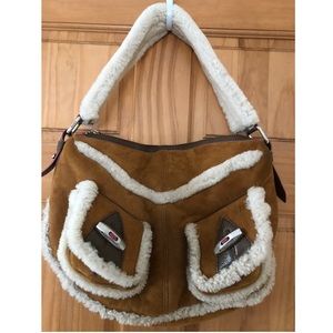 Marc Jacobs suede shoulder bag